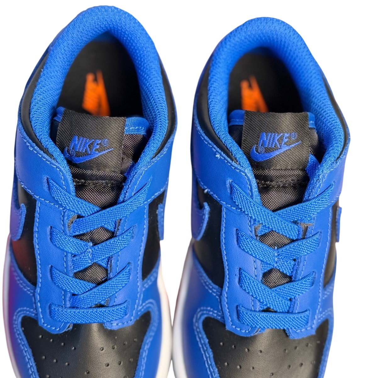 Nike Dunk Low GS Royal Blue Black Sneakers Kids Athletic Shoes