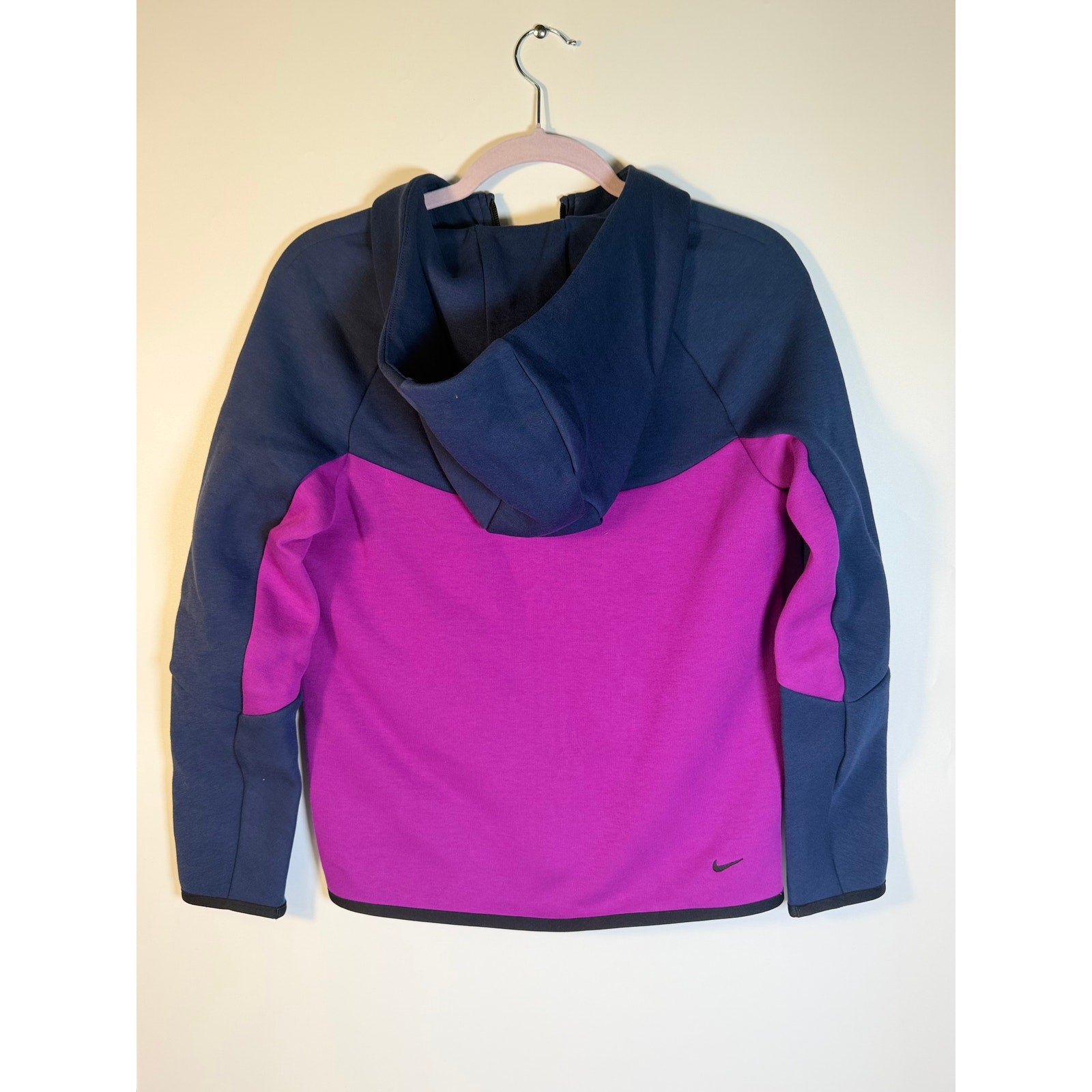 Nike Sportswear Tech Fleece Hoodie Full Zip Kids Large Purple Blue NWT