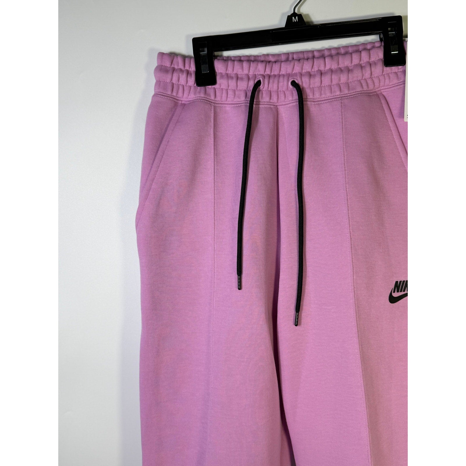 Nike Sportswear Phoenix Fleece Jogger Sweatpants Women's XS Pink Mid Rise NWT