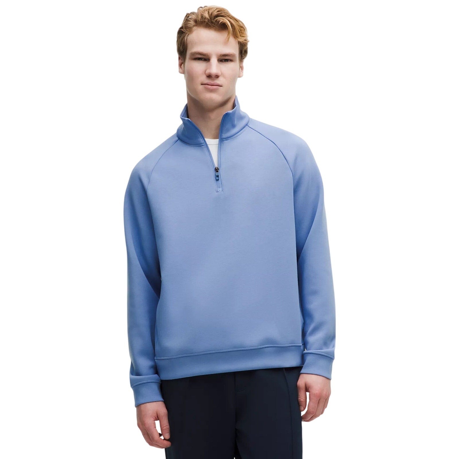 Lululemon Smooth Spacer Quarter Zip – Men's Small Blue