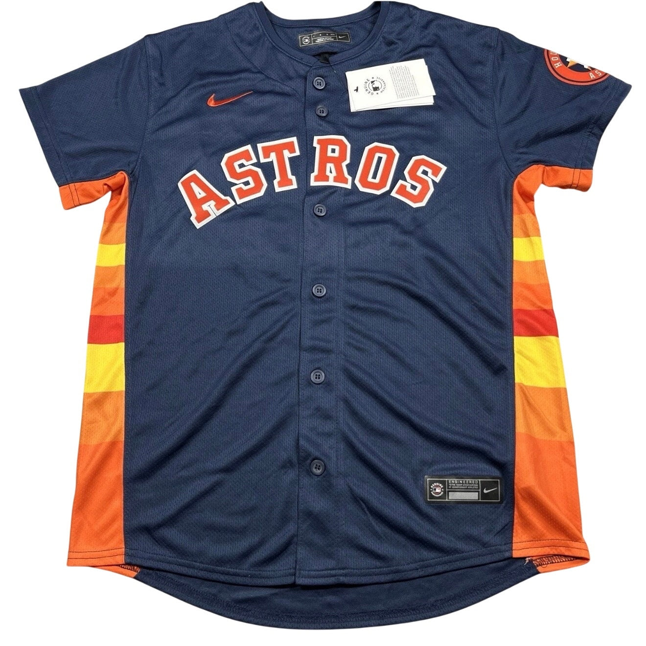 Nike MLB Houston Astros Kyle Tucker Youth Jersey Size Large