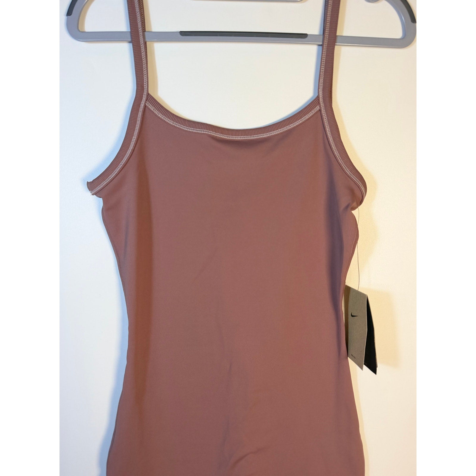 Nike Women's Training One Piece Bodysuit Romper Mauve Size S NWT