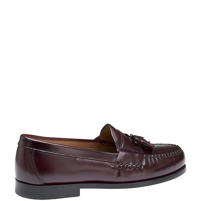 Johnston & Murphy Tassel Loafers – Men’s Size 11 Sheepskin Leather Dress Shoes