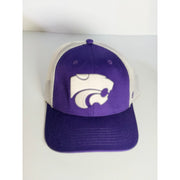 47 Kansas State Wildcats Trucker Adjustable Hat Purple White NCAA NWT OSFM