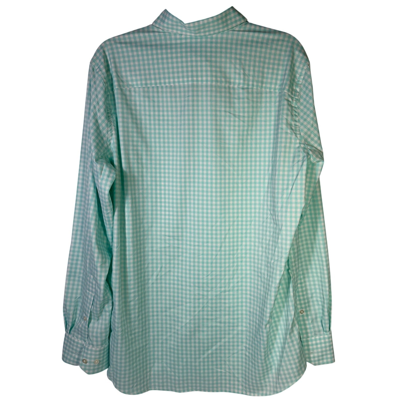Southern Tide IC Hartwell Gingham Sport Shirt Men's Medium Mint NWT