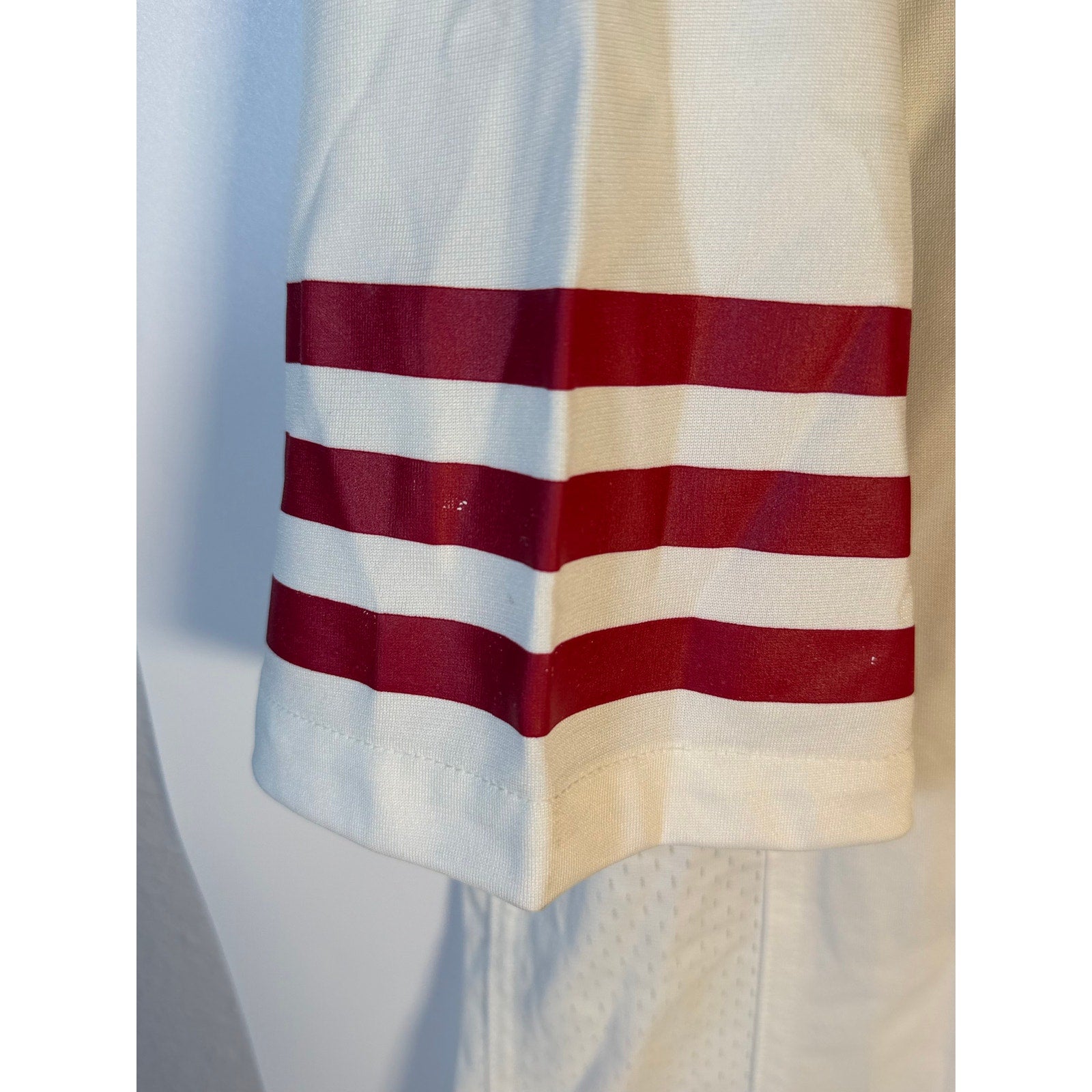 Nike Christian McCaffrey #23 San Francisco 49ers White NFL Jersey Men's L NWT