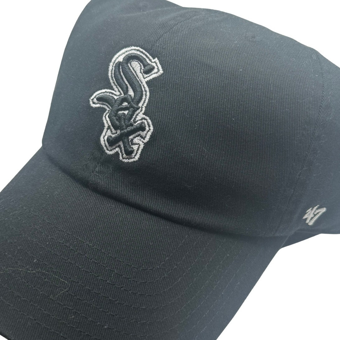 ’47 Chicago White Sox Clean Up Adjustable Hat Black One Size MLB