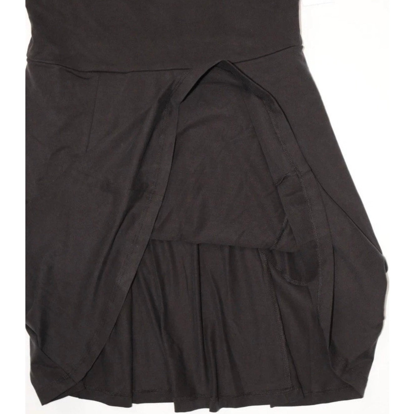 Beyond Yoga Charmed Fit &amp; Flare Mini Dress – Women’s Size Medium – Black
