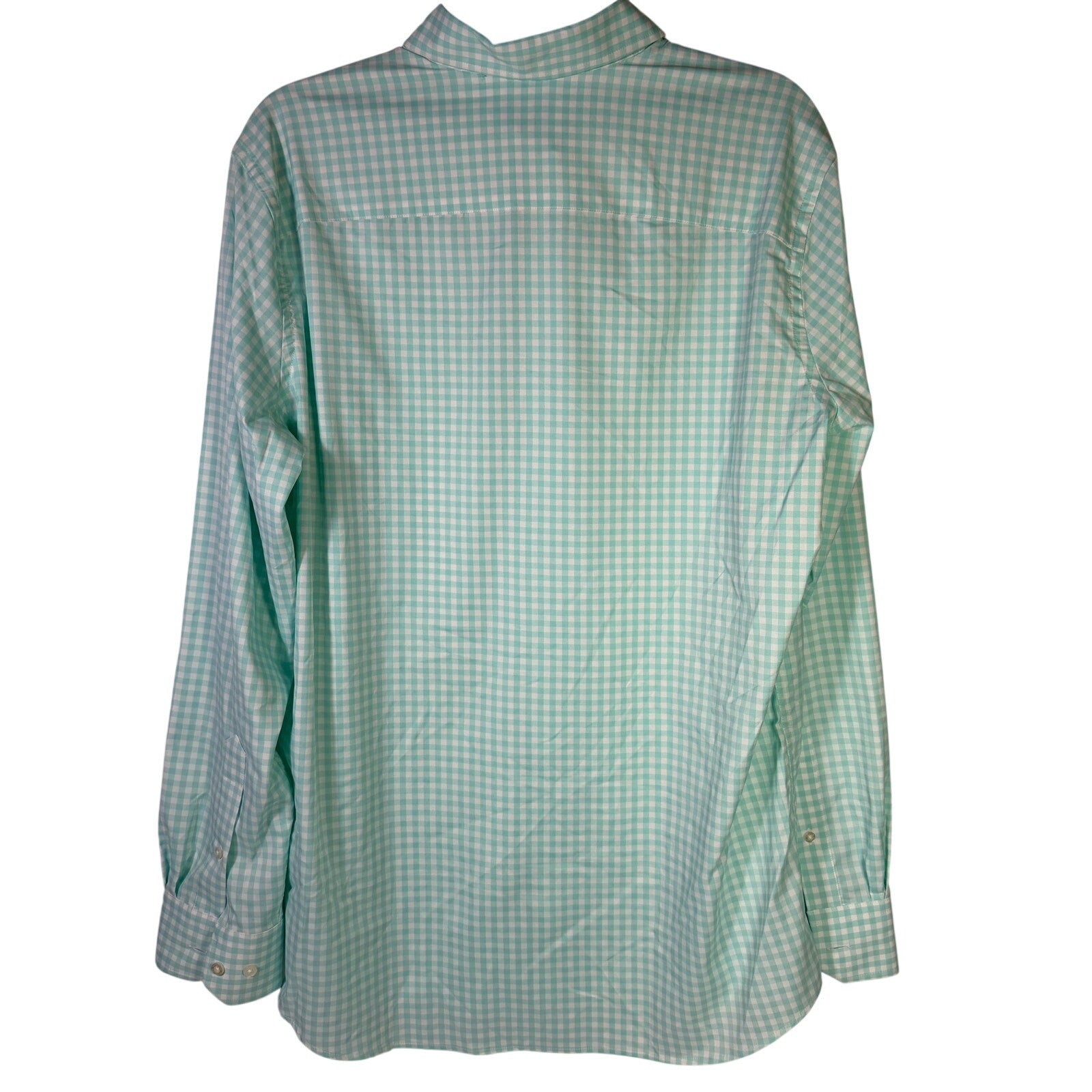 Southern Tide IC Hartwell Gingham Sport Shirt Men's Medium Mint NWT