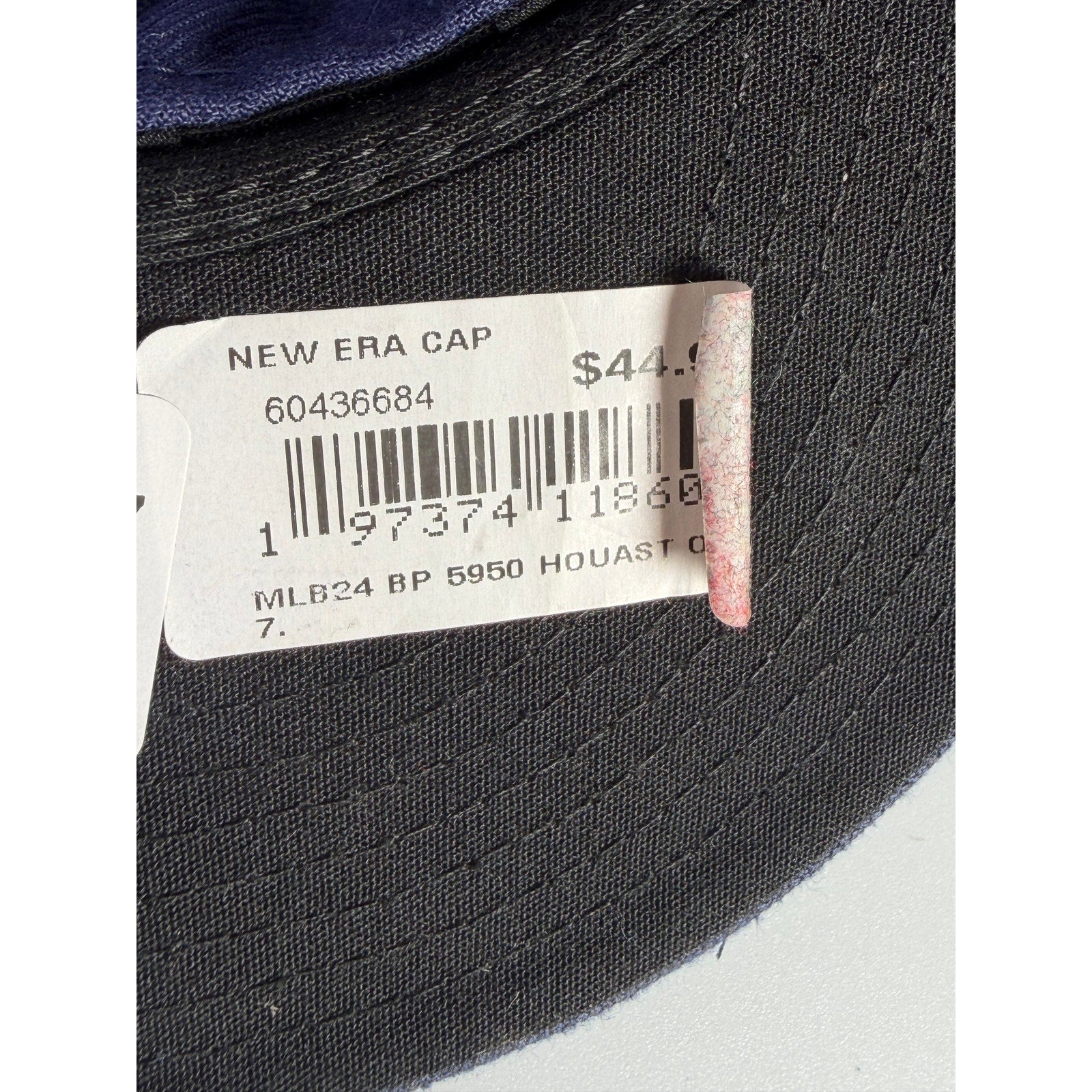 New Era Milwaukee Brewers 59FIFTY Fitted Cap Blue Size 7 1/8 MLB NWT