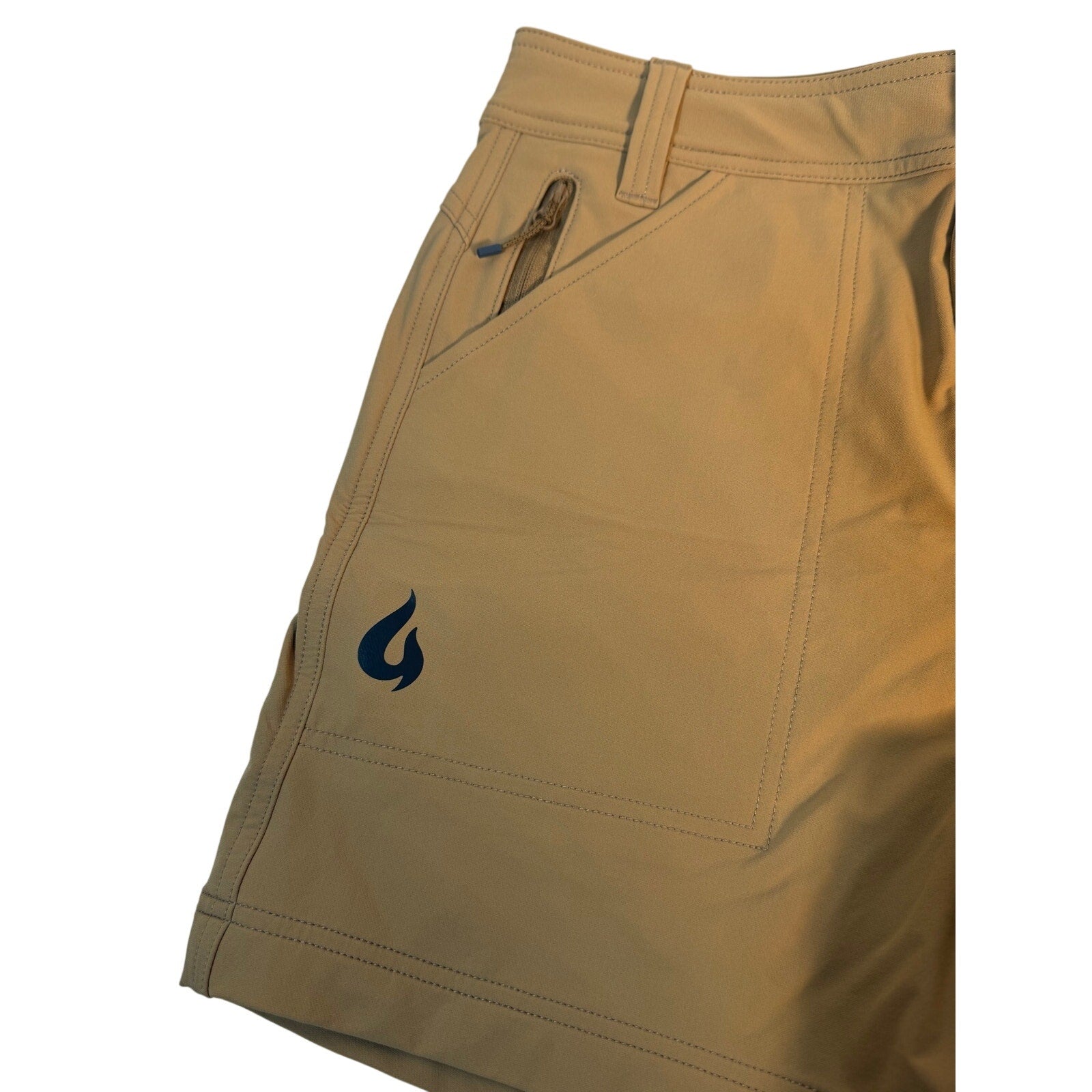 GOHUNT Gear Men's Soft Shell Performance Hiking Shorts Brown Size M NWT
