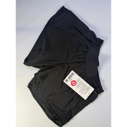 Lululemon Hotty Hot Low Rise Lined Shorts 4" Black Women's Size 4 NWT