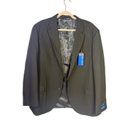 Nautica men's black Ventura modern fit active stretch blazer size 46R, tailored with a sleek, stylish design.
