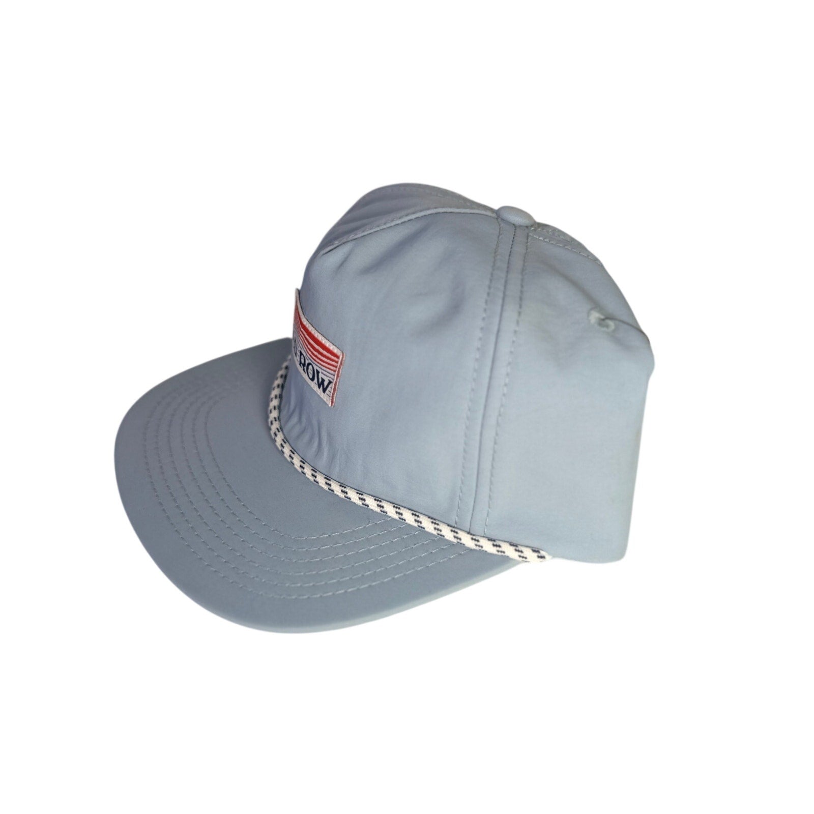 Old Row Rope Snapback Hat Light Blue Adjustable Baseball Cap NWT OSFM