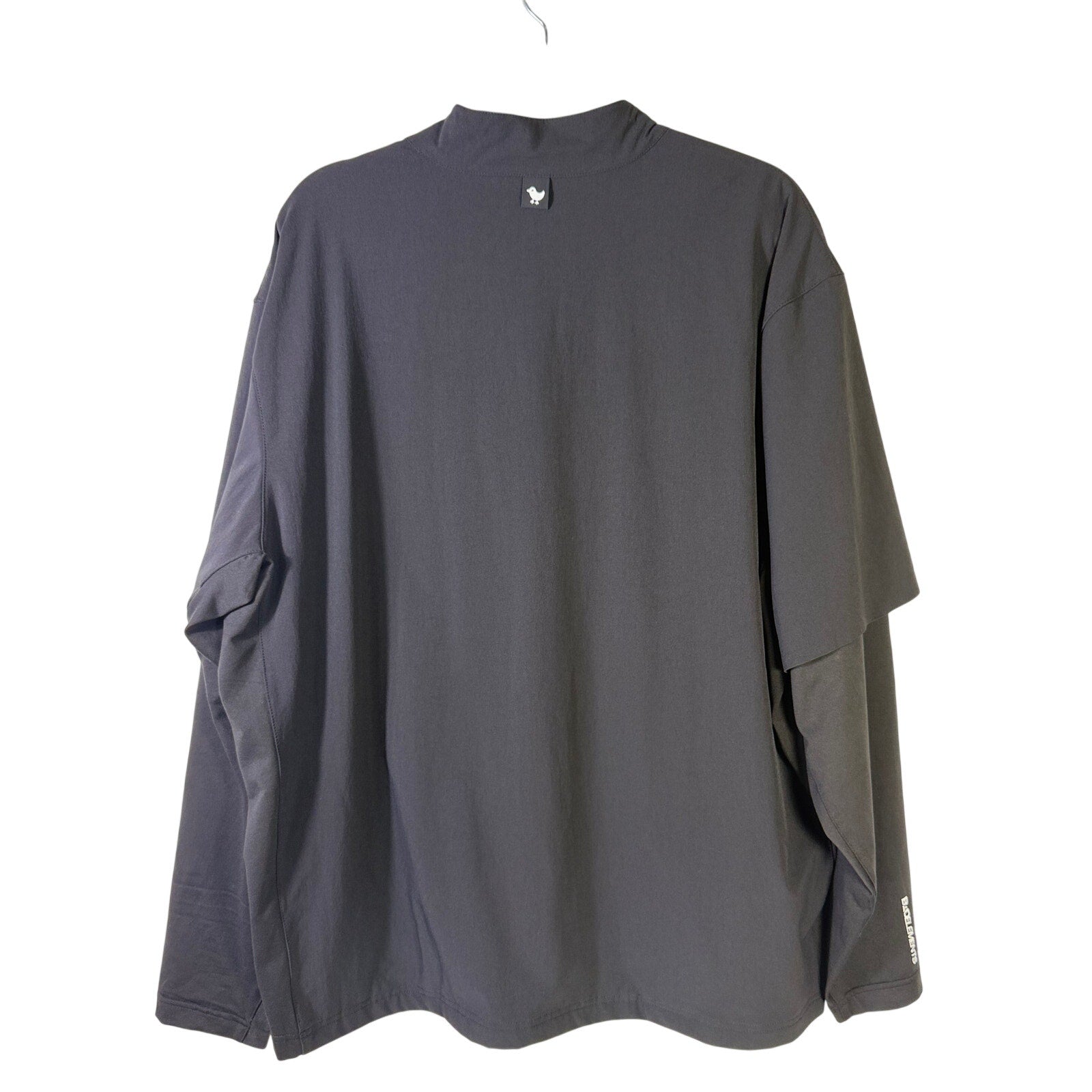 Bad Birdie Mechanism Quarter Zip Pullover Men's XL Black NWT