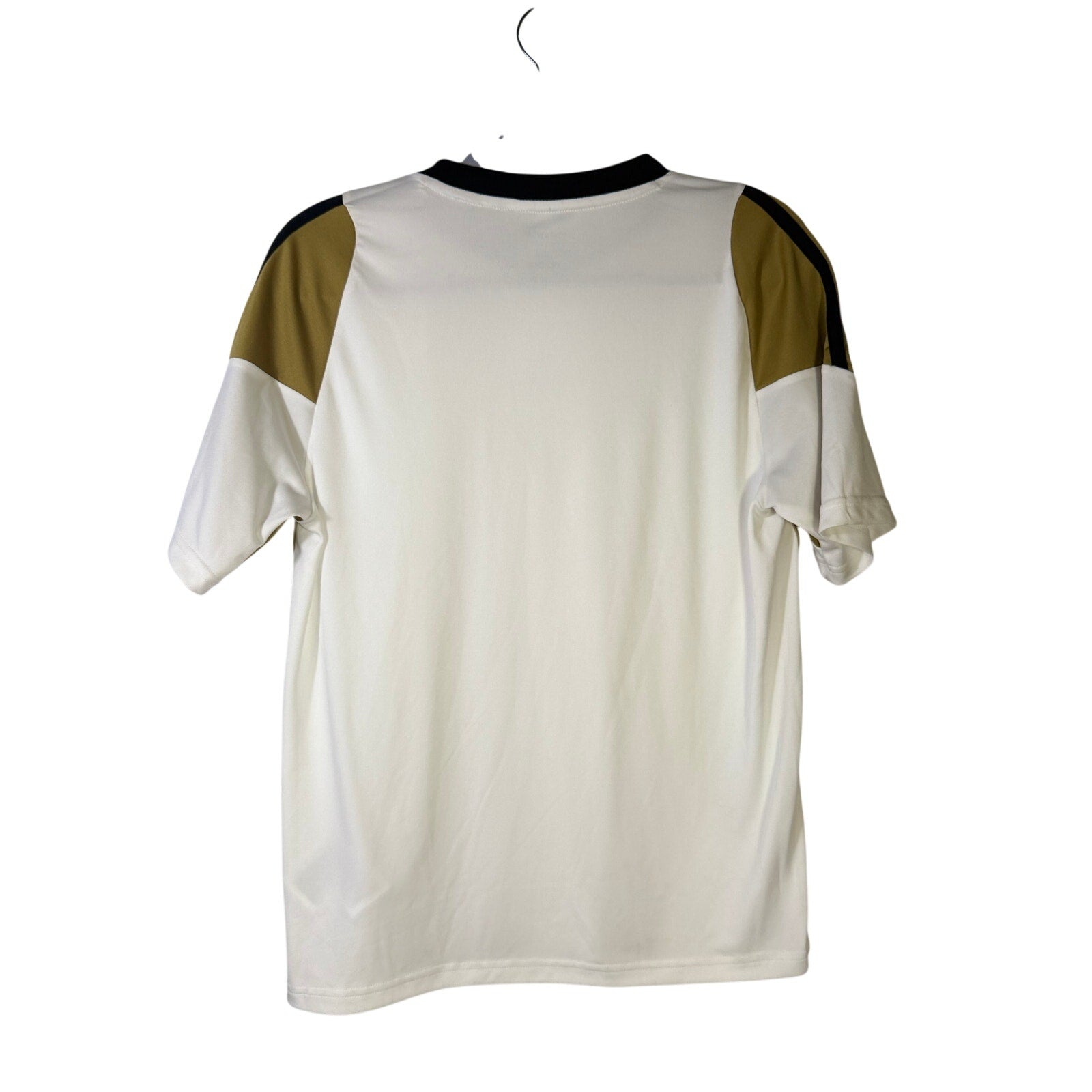 Adidas Messi Training Soccer Jersey – Youth Large (13–14Y) – White/Gold – NWT