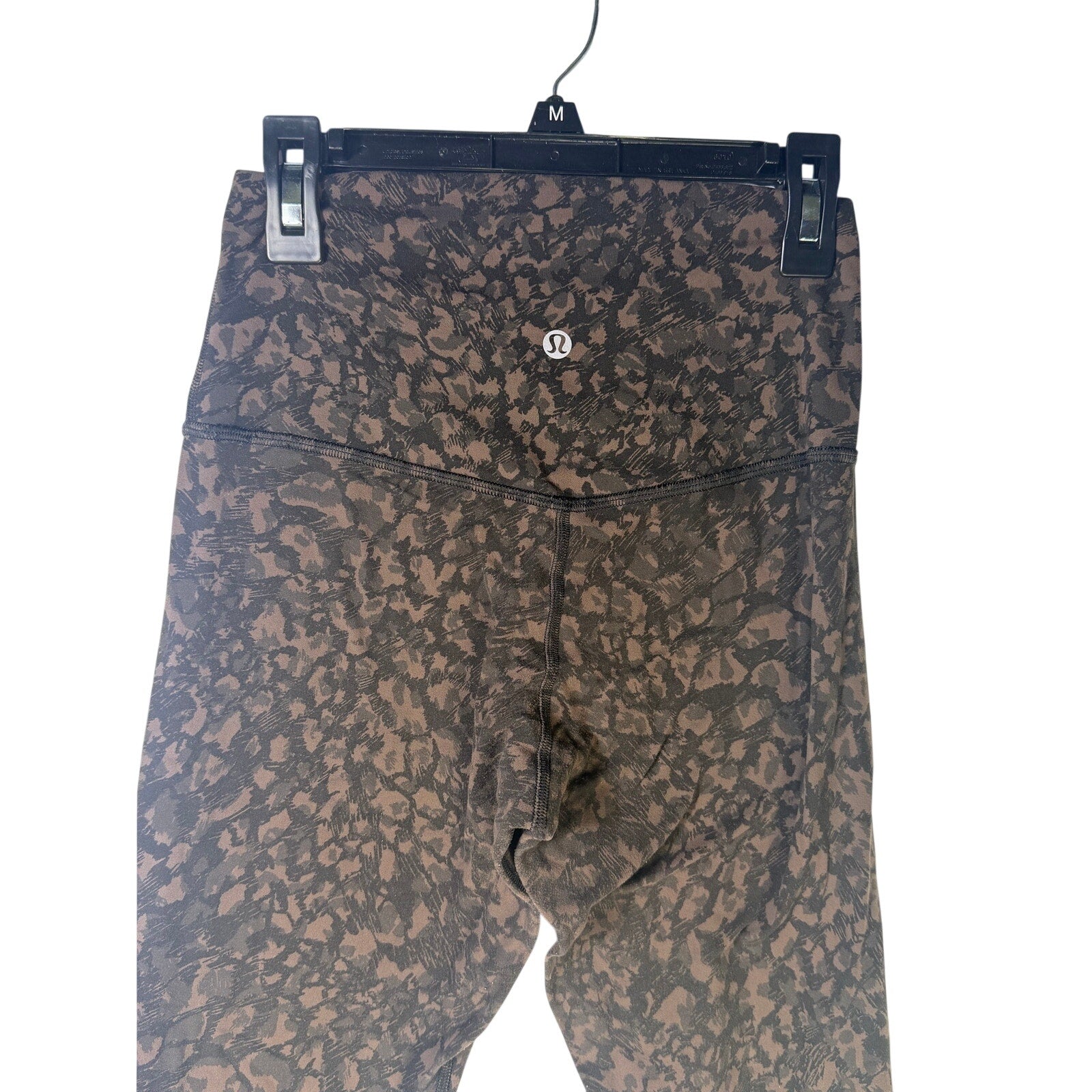 Lululemon Women’s Align High-Rise Leggings 25” Brown Black Camo Size 4