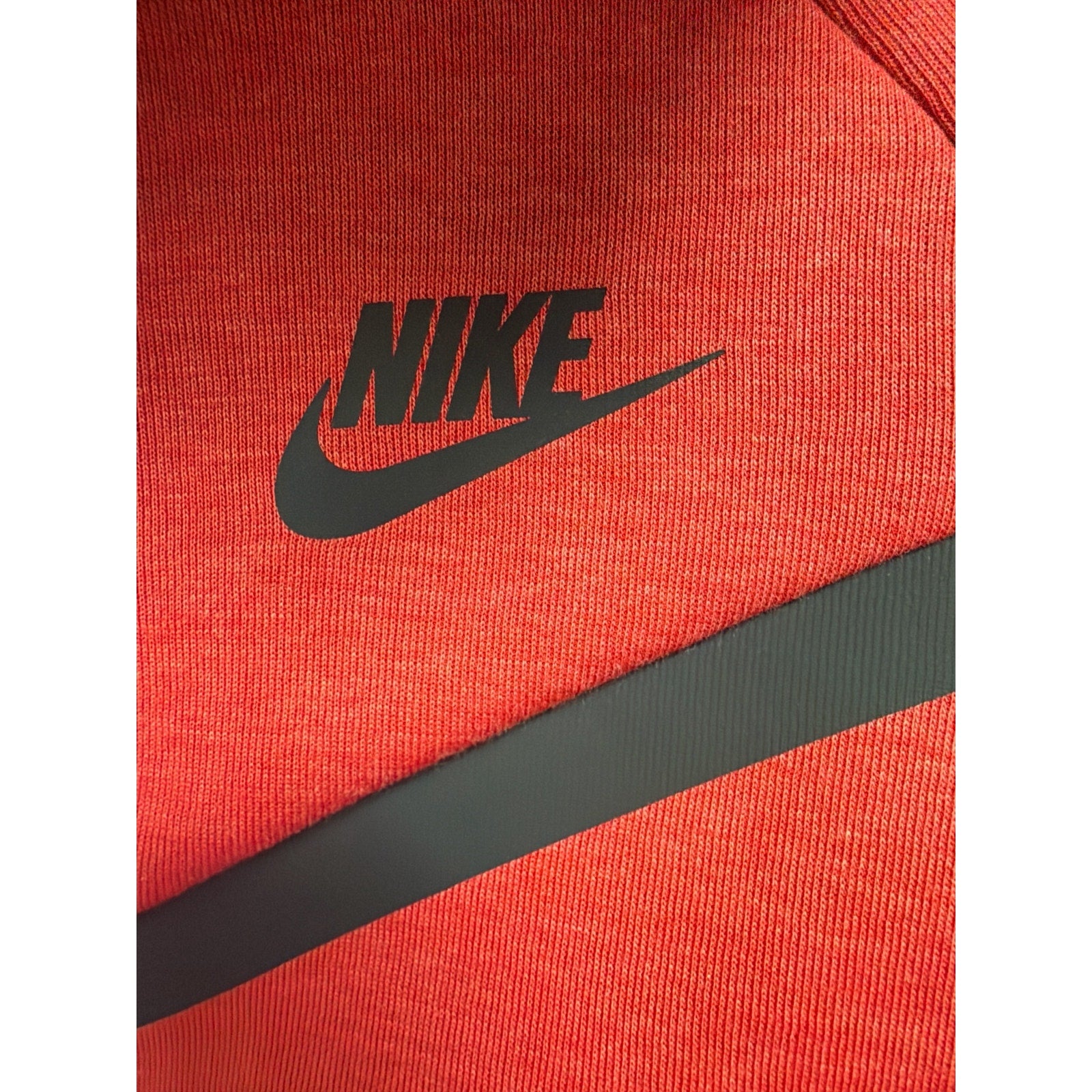 Nike Boys Tech Fleece Full-Zip Hoodie – XS – Light University Red