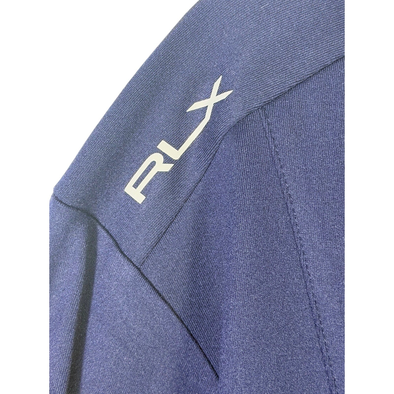 Ralph Lauren RLX Team USA Olympic Quarter-Zip Pullover Men’s XXL Navy NWT - side view