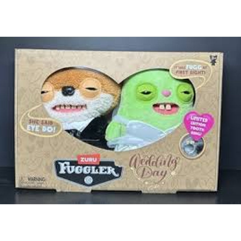 ZURU Fuggler Wedding Day Plush Set Limited Edition Tooth Ring – New in Box