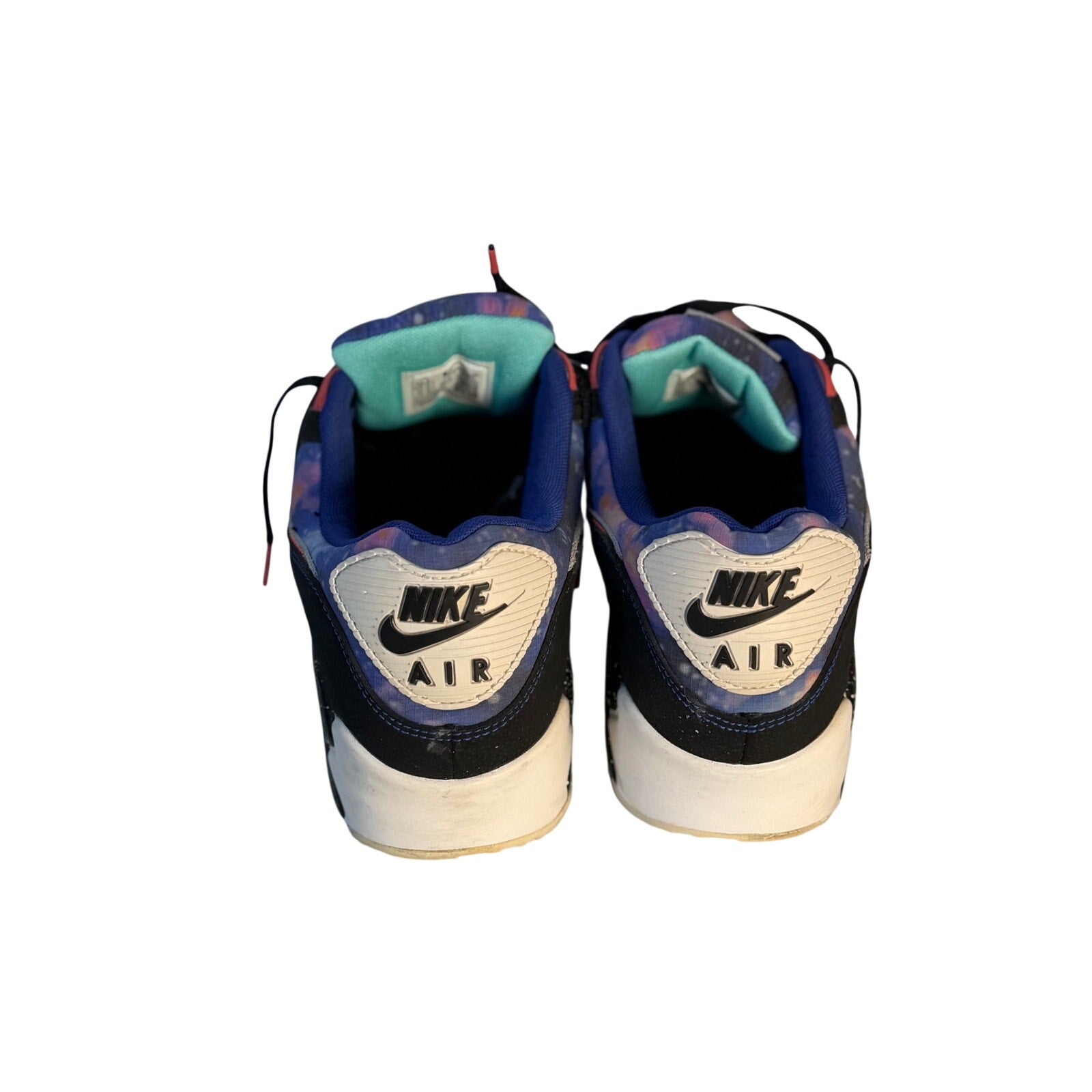 Nike Air Max 90 QS Galaxy Space Theme Sneakers Men's US 11.5