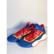 Adidas Exhibit A Captain Marvel Basketball Shoes Blue Red Men's US 7