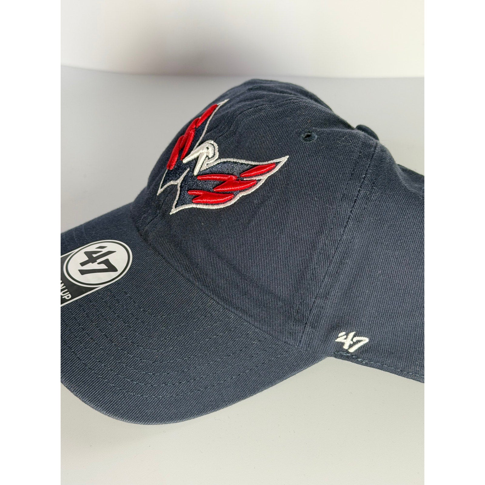47 Brand Washington Capitals Clean Up Adjustable Strapback Hat NHL NWT Navy