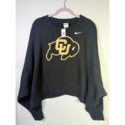 Nike Women’s Colorado Buffaloes Oversized Crewneck Sweatshirt Black XL NWT