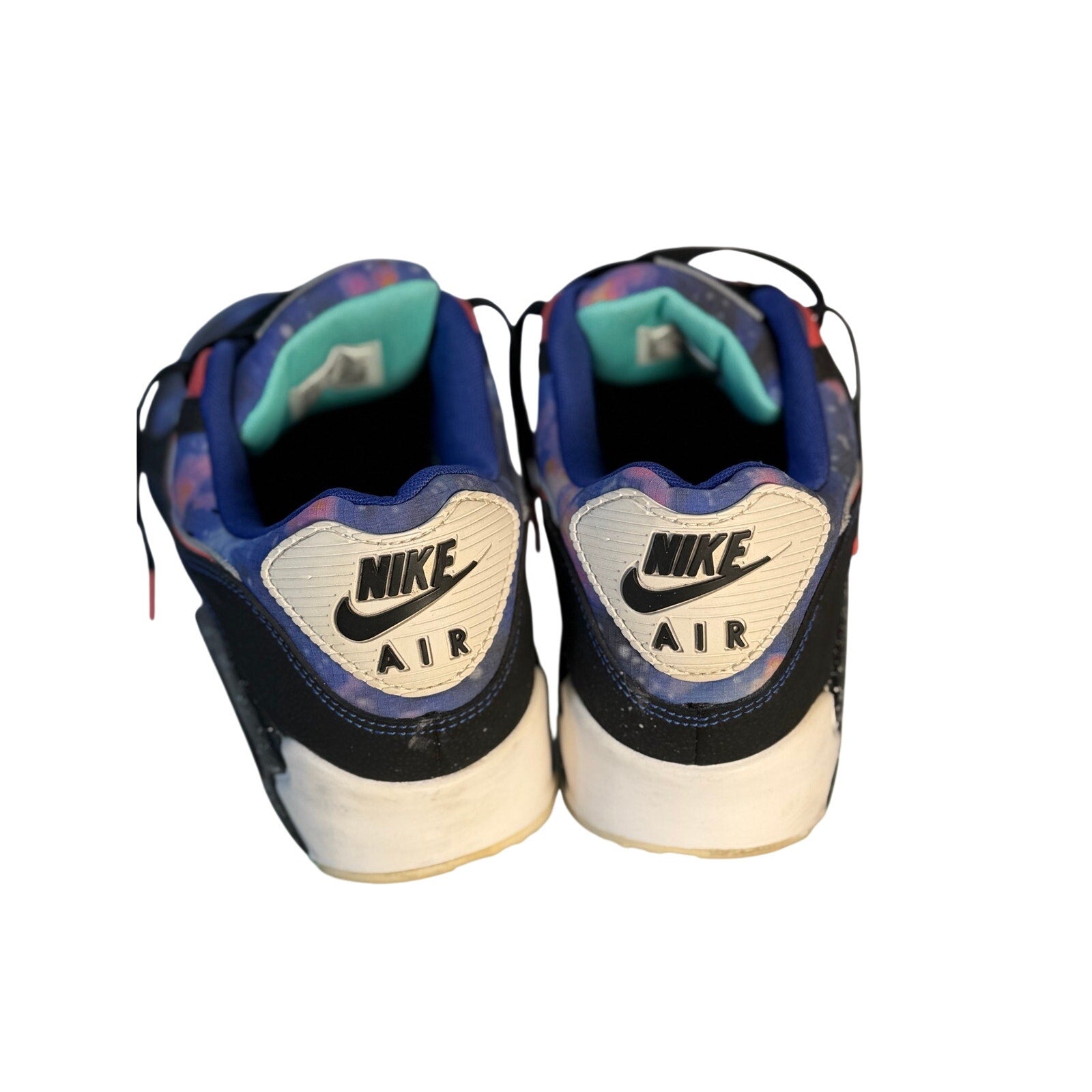 Nike Air Max 90 QS Galaxy Space Theme Sneakers Men's US 11.5