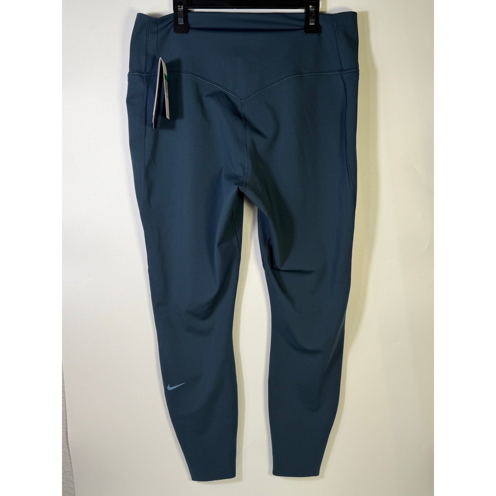 Nike One High-Waisted Training Leggings Women's XL Blue