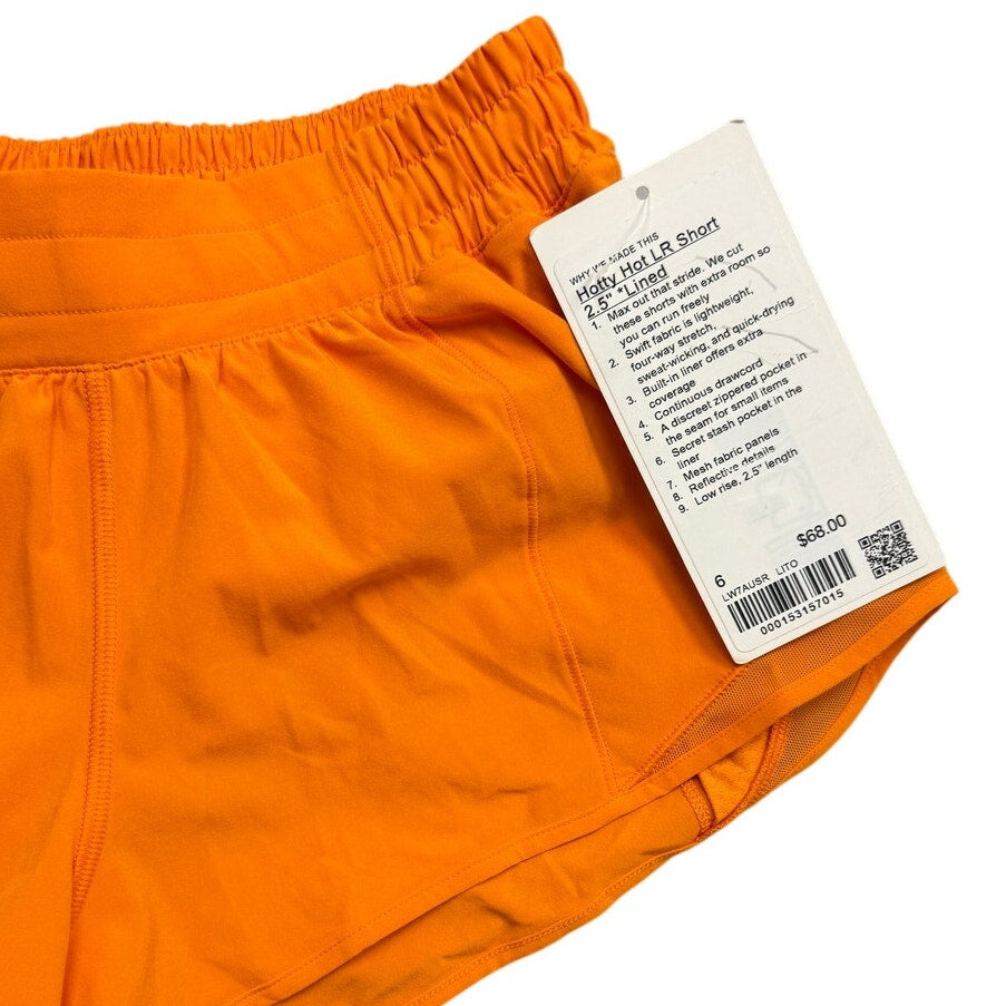 Lululemon Hotty Hot Low-Rise 2.5" Lined Shorts LITO Women's NWT