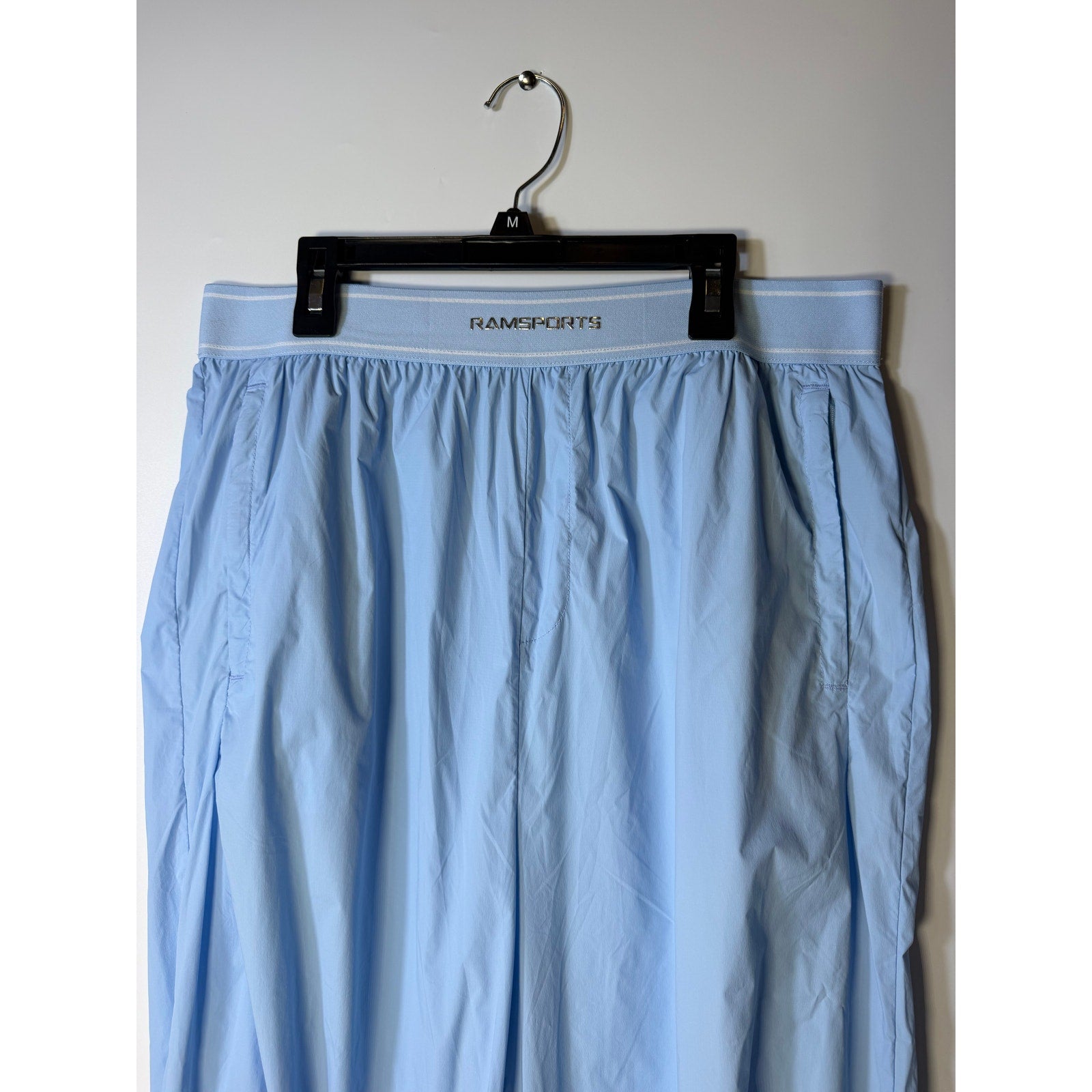 Rame Sports Women’s Light Blue Wide-Leg Pull-On Pants Size M