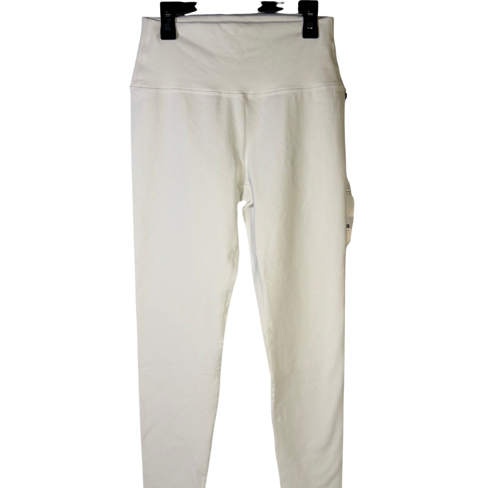 Alo Yoga 7/8 High Waist Airbrush Leggings White Women's Large NWT