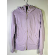 Lululemon Scuba Full Zip Hoodie Women's Size 10 Lilac Gold NWT