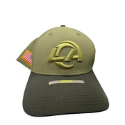 Los Angeles Rams NFL New Era 39THIRTY Salute to Service Hat Olive Green