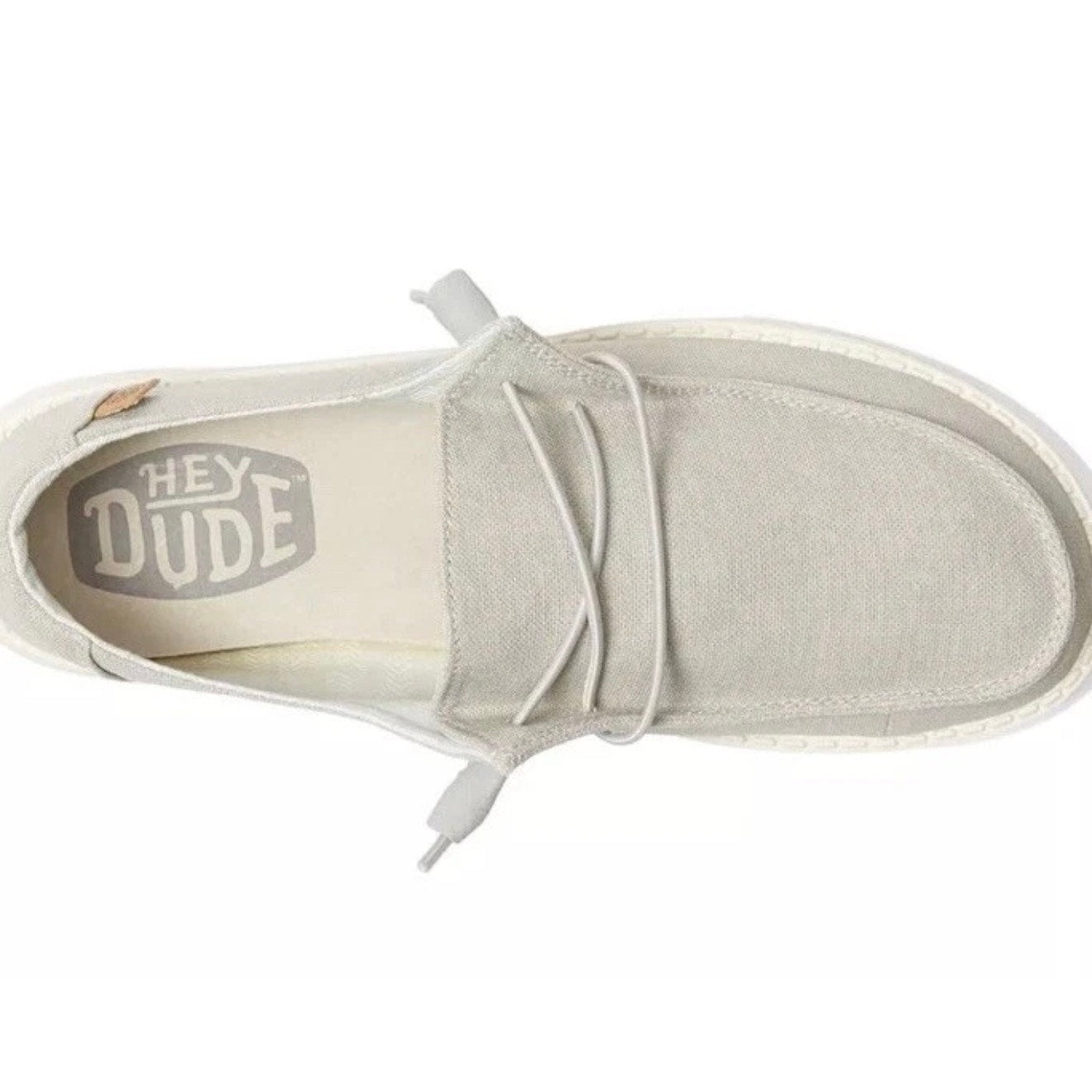 NEW Hey Dude Wendy Chambray Shoes – Women’s Size 8 – Light Grey