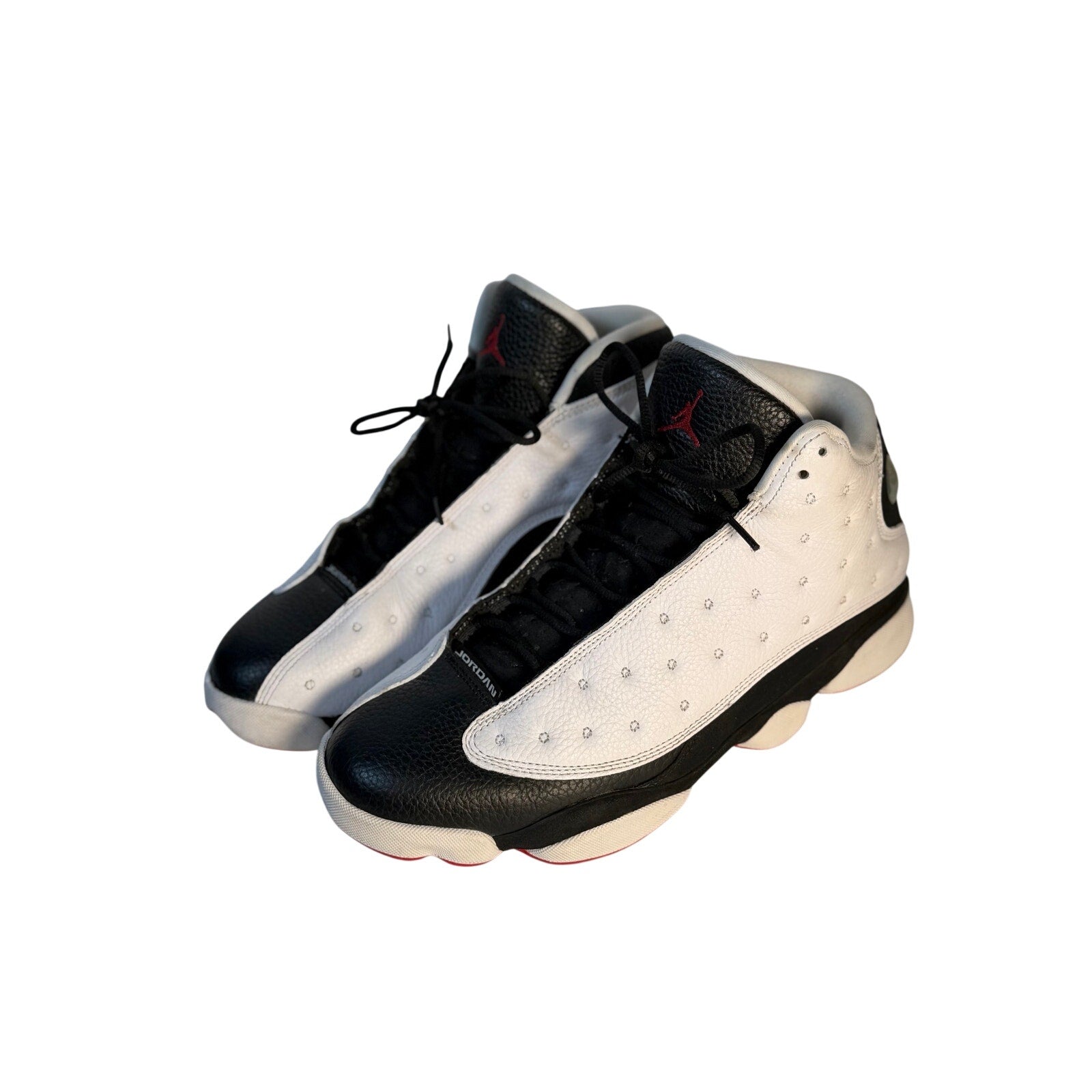 Air Jordan 13 Retro He Got Game Black White Sneakers Men's US 11.5