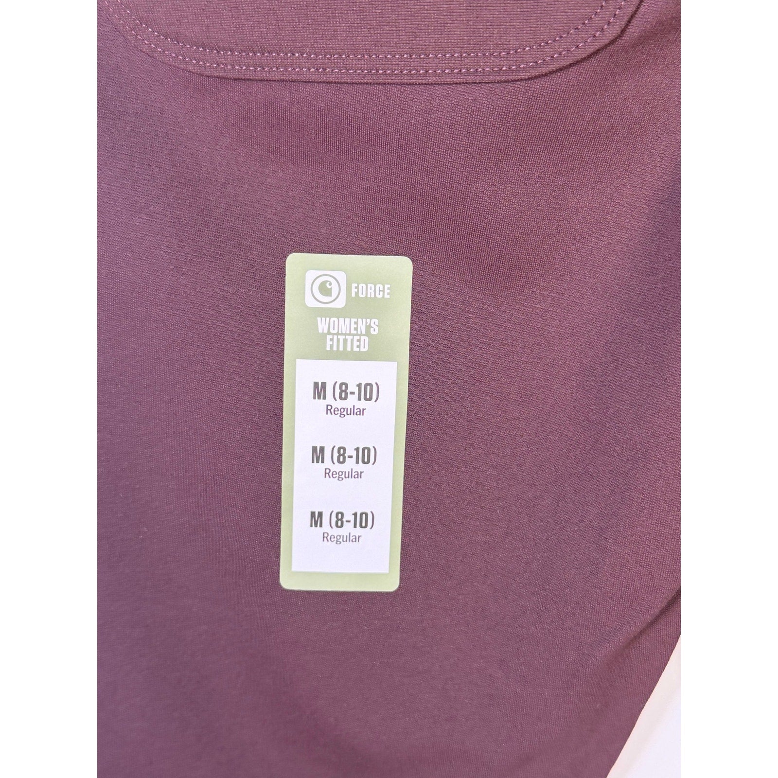 Carhartt Force Women’s Fitted Utility Pants Size M 8-10 Regular Brown New