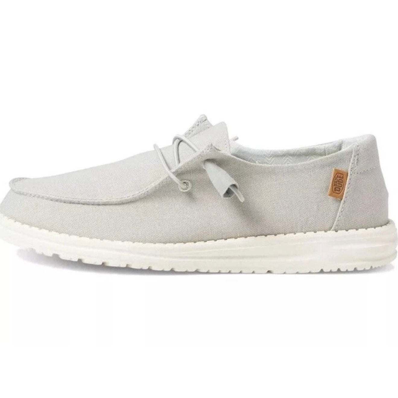 NEW Hey Dude Wendy Chambray Shoes – Women’s Size 8 – Light Grey