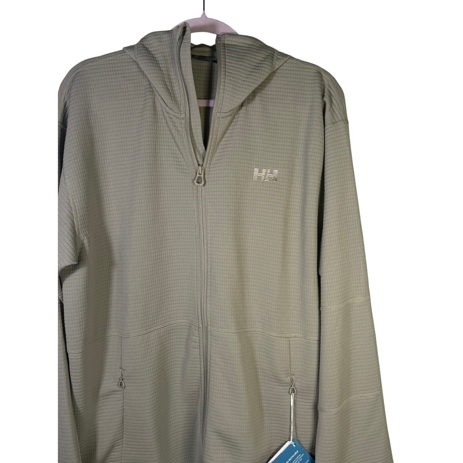 Helly Hansen Men’s Evolved Air Hooded Midlayer Jacket Terrazzo Size XL NWT