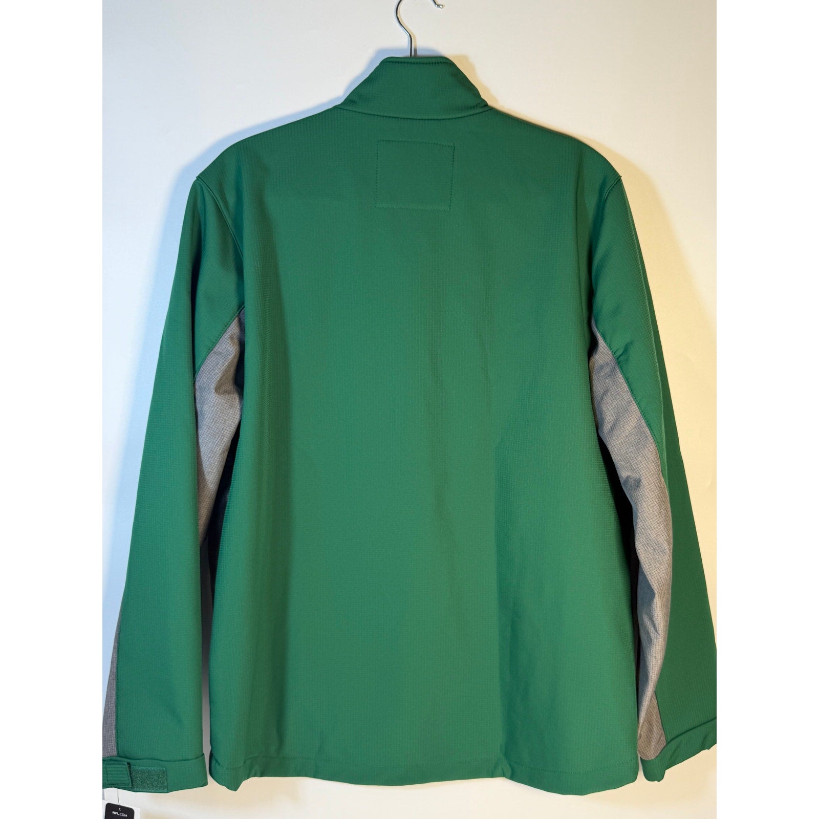NFL New York Jets Full Zip Jacket Women's Medium Green Gray NWT Team Apparel