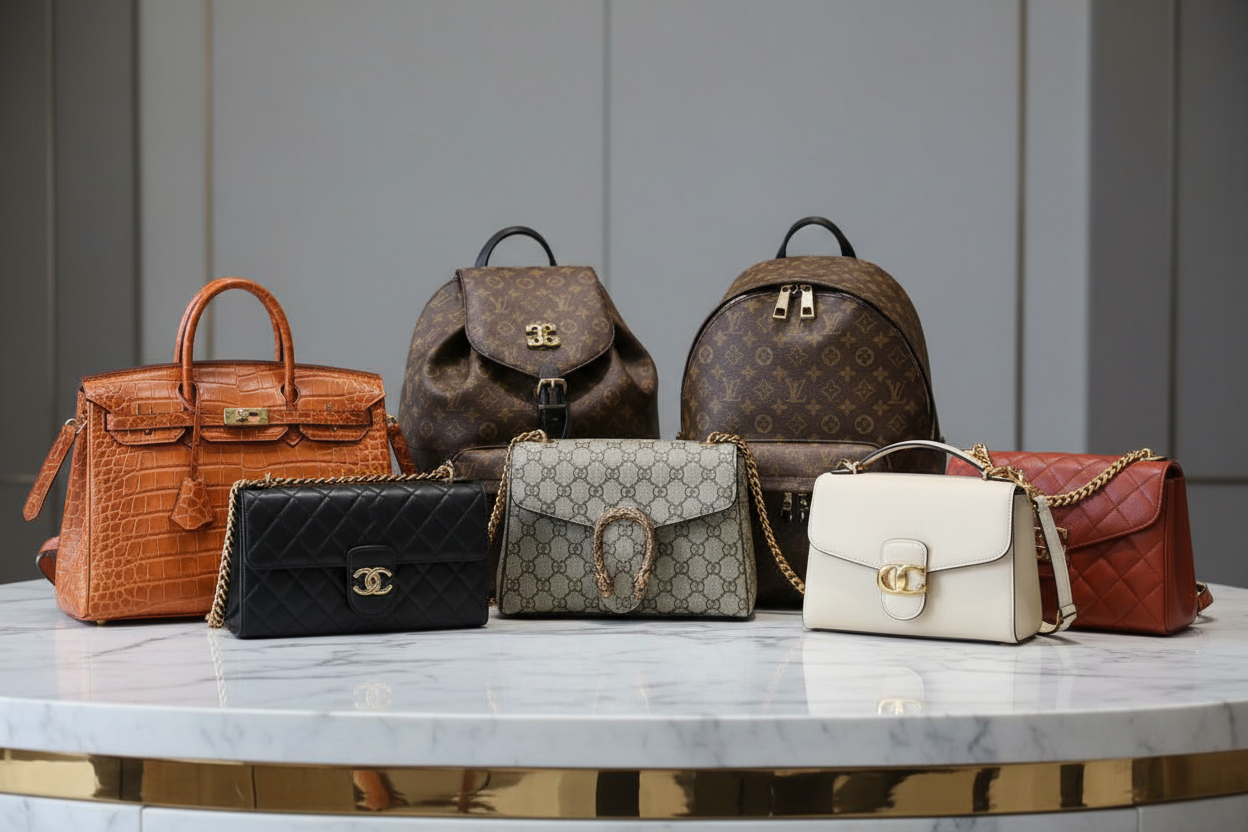 Bags and back hermes, chanel, louis vuitton gucci coach tory burch