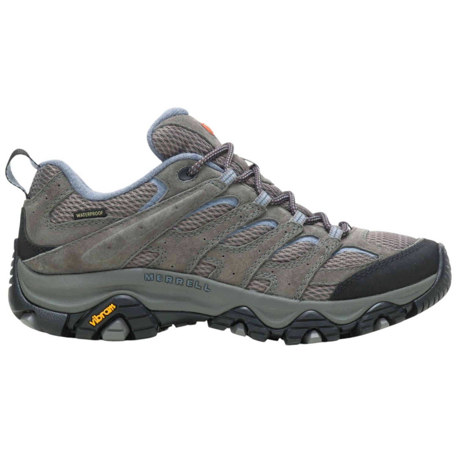 Merrell Moab 3 Women’s Hiking Shoes – Blue/Gray/Black – Size 8