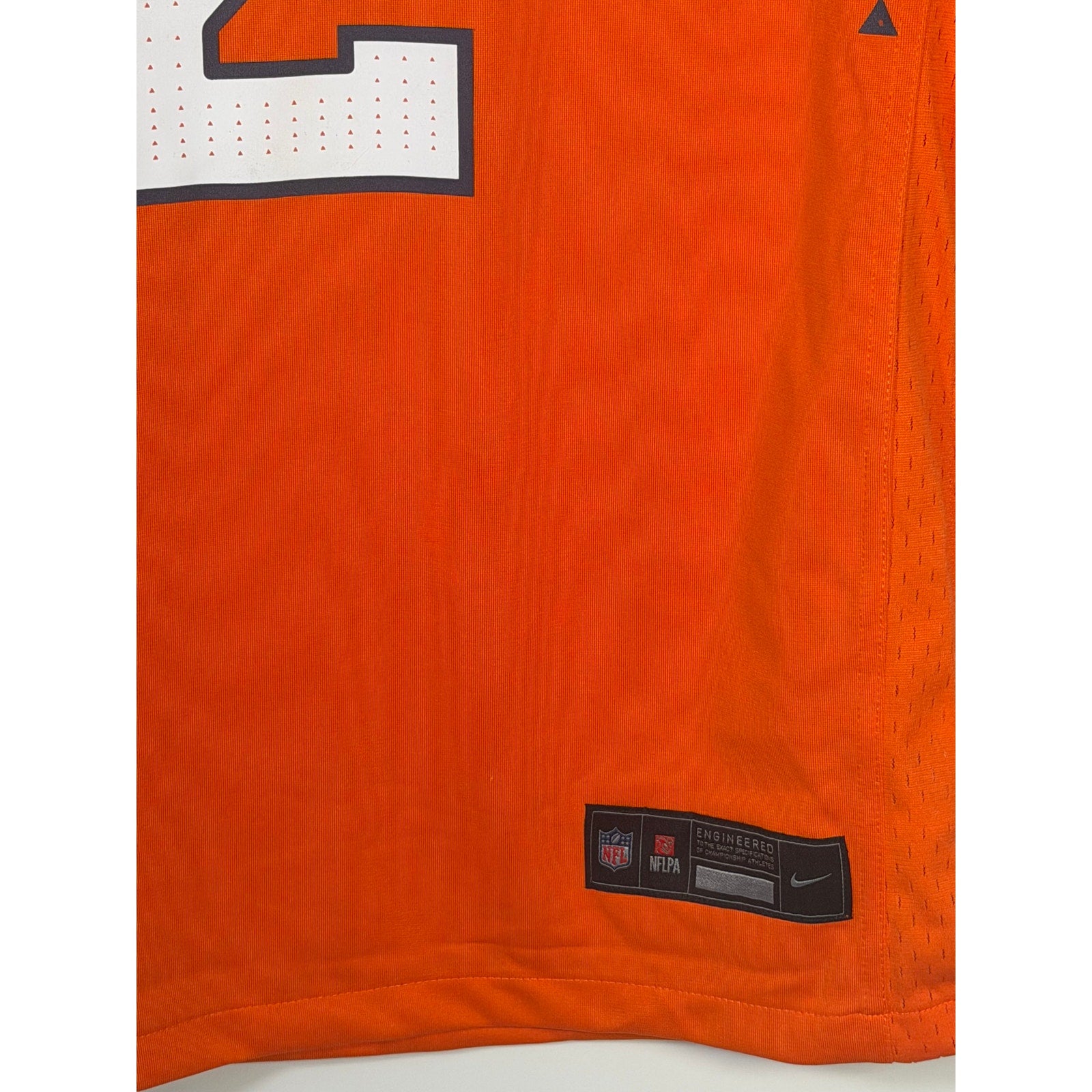 Nike Youth Denver Broncos Patrick Surtain II #2 Game Jersey Orange Size L NWT