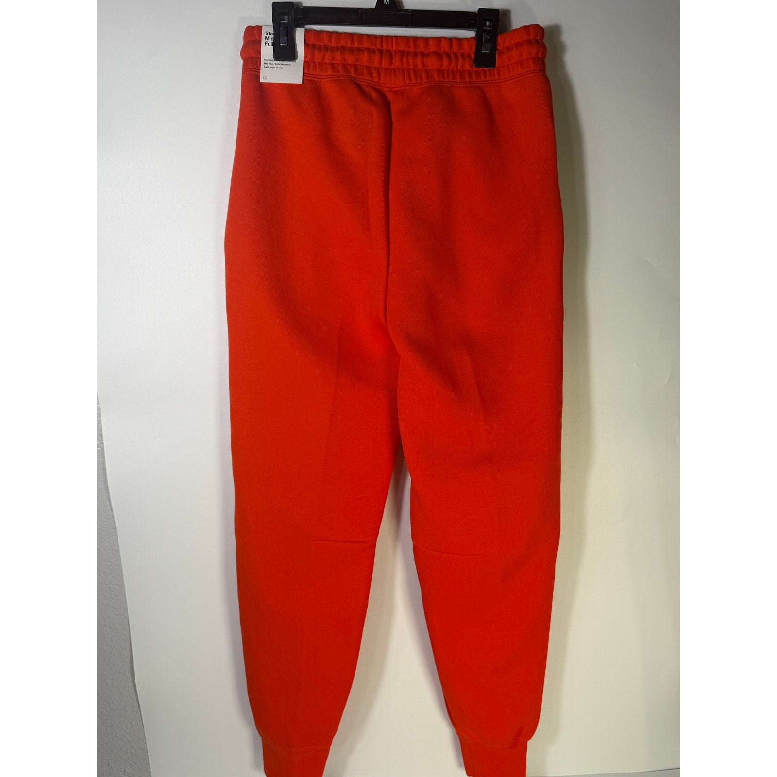 Nike Sportswear Phoenix Fleece Jogger Pants Women's XS Bright Orange Mid Rise NWT