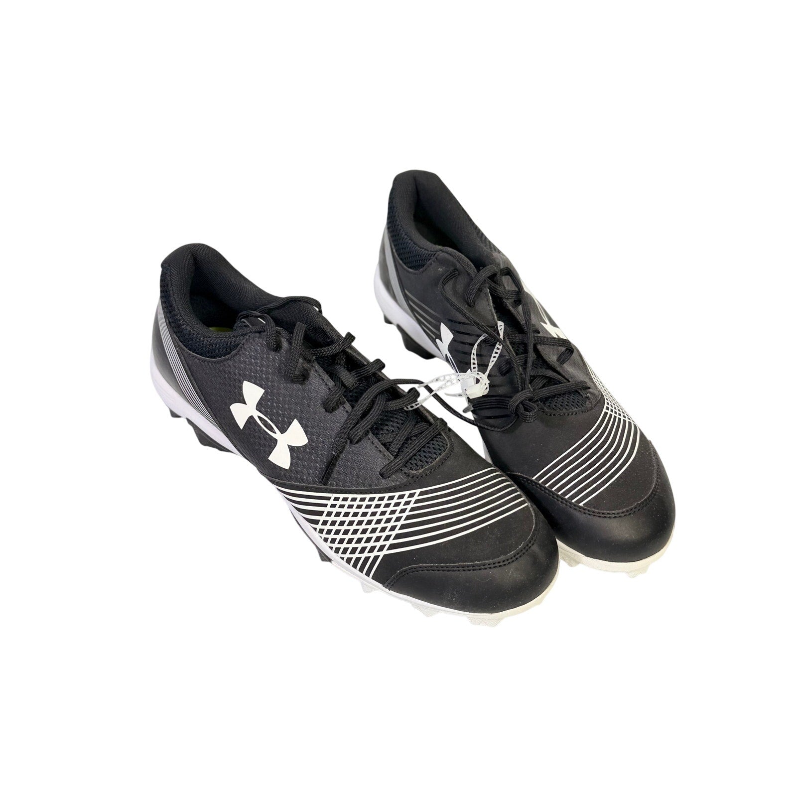 Under Armour Men's Baseball Cleats Size 12 Black White Molded New