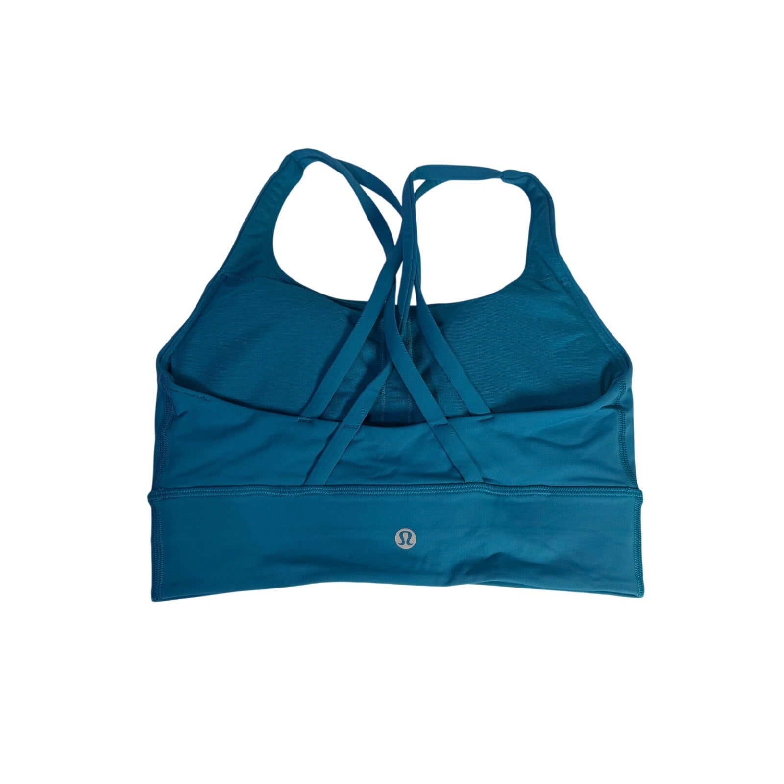 Lululemon Women’s Strappy Longline Sports Bra Teal Blue Size 4