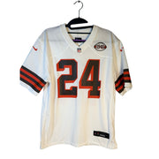 Nike Cleveland Browns #24 NFL White Game Jersey Youth L 14-16 NWT