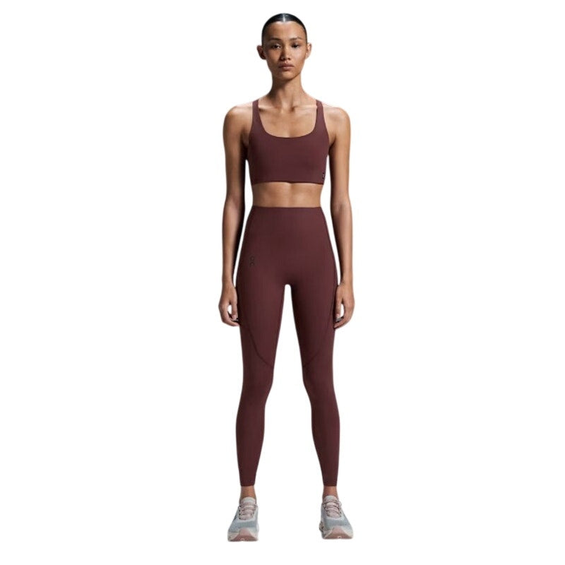 NWT OnRunning Women's Small Movement Tights Long in Mulberry