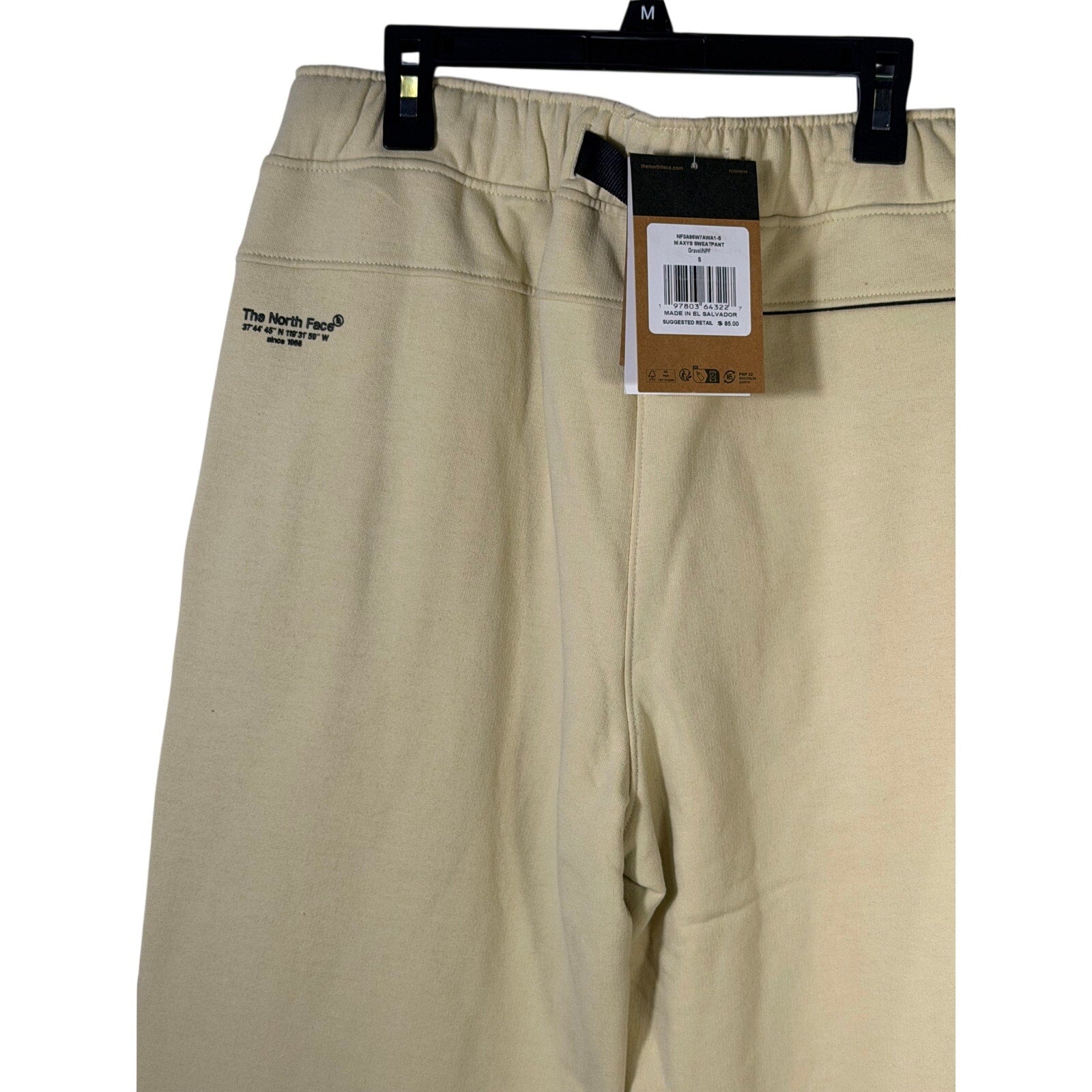 The North Face Men’s AXYS Sweatpants Gravel Beige Size S NWT